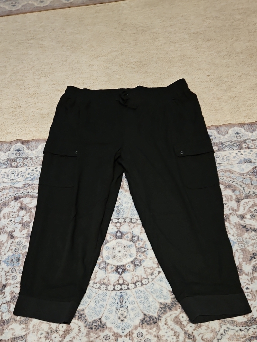 torrid Black Cargo Jogger Pants